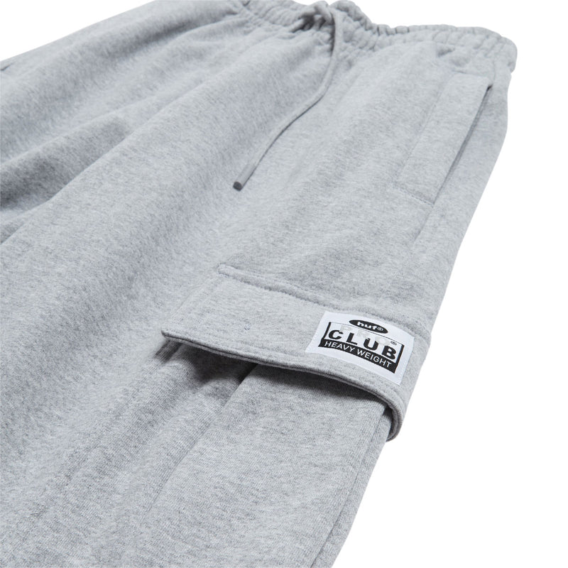 HUF x Pro Club Multi Pocket Sweatpants - Heather Grey