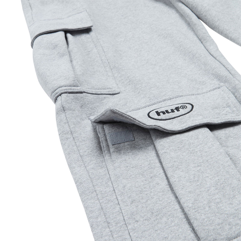 HUF x Pro Club Multi Pocket Sweatpants - Heather Grey