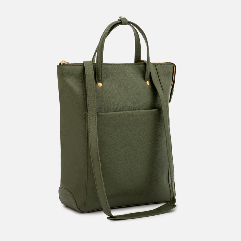Inez Multi Use Backpack - Women’s Pebbled Leather