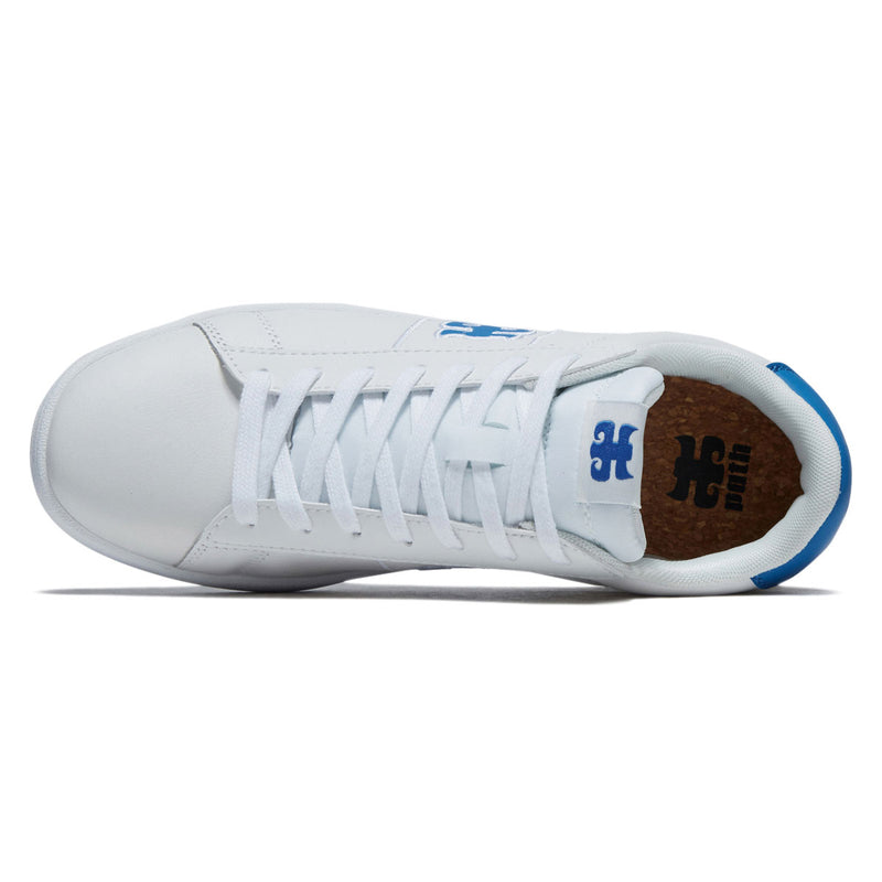 IPath Ace Shoes - White Leather/Caroline Blue