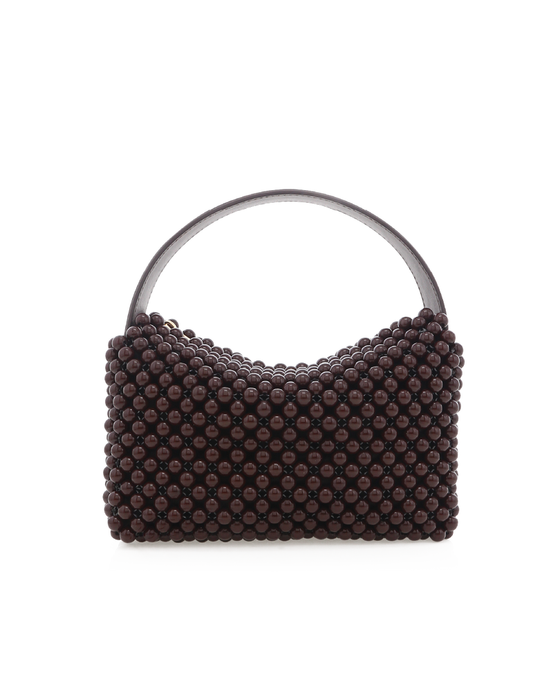 JEANIE HANDLE BAG - CHOCOLATE-Handbags-Billini-Billini
