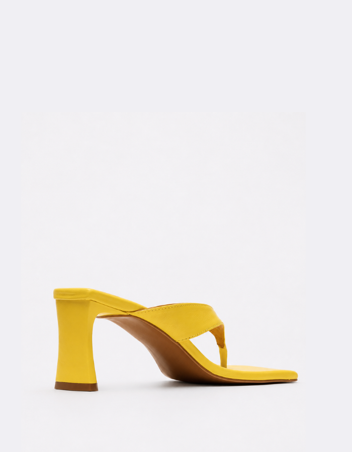 Jolie Yellow Leather