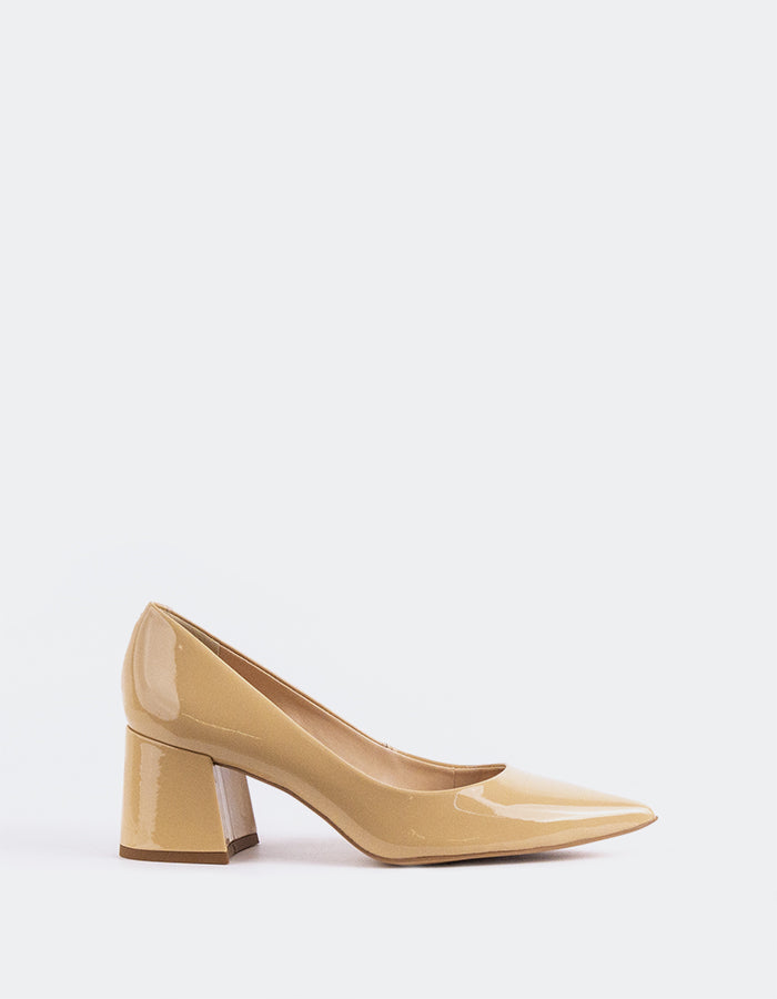 Stylish Thick Low Heel Pump

The perfect blend of comfort and sophistication, this thick low heel pump is designed to offer both stability and style. With its sturdy, wide heel, it ensures effortless support throughout the day while maintaining a sleek, modern aesthetic. Ideal for both professional and casual wear, this versatile shoe elevates any look with understated elegance and all-day comfort.

Detail(s):&nbsp;

Pointy Toe

2.5”&nbsp; Block Heel
We recommend sizing up, as this item runs small.

Materia