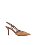 KAMERON - DARK TAN-NATURAL RAFFIA-PUMPS-Billini-Billini