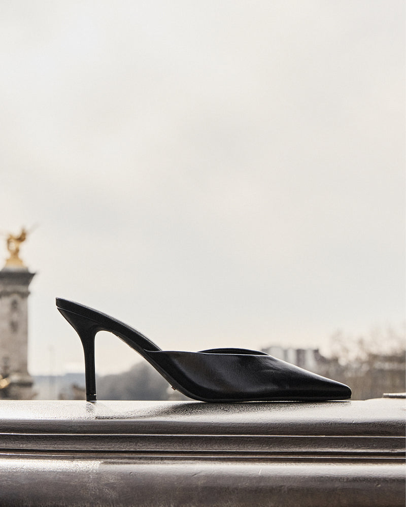 KAREY - BLACK SHINE-PUMPS-Billini-Billini