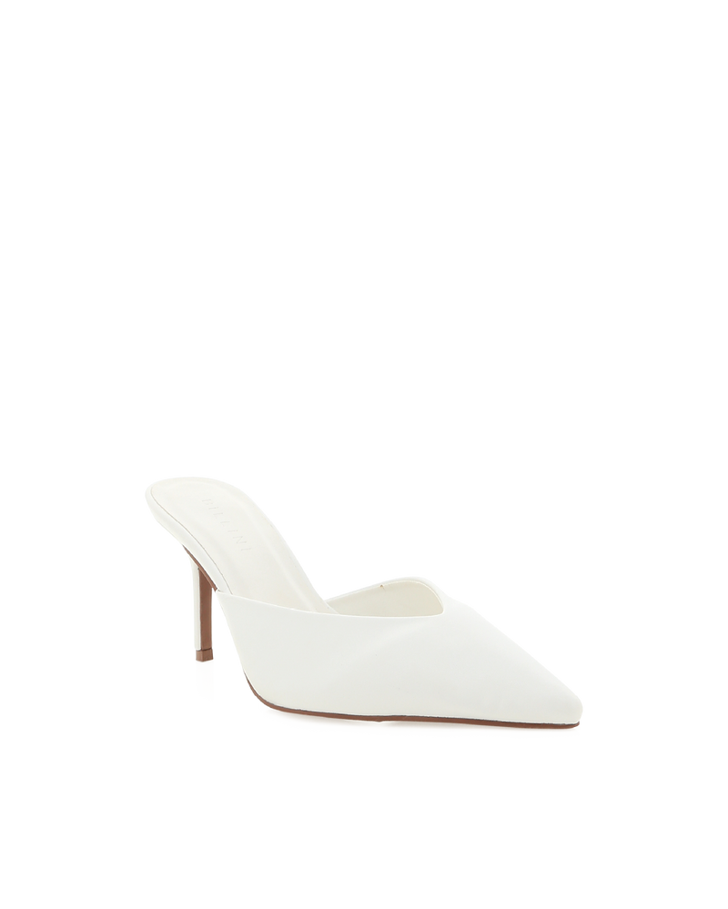 KAREY - WHITE-Heels-Billini-Billini