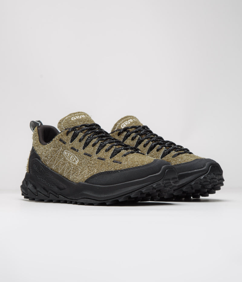 Keen x Gramicci Jasper Zionic Shoes in Gothic Olive and Black