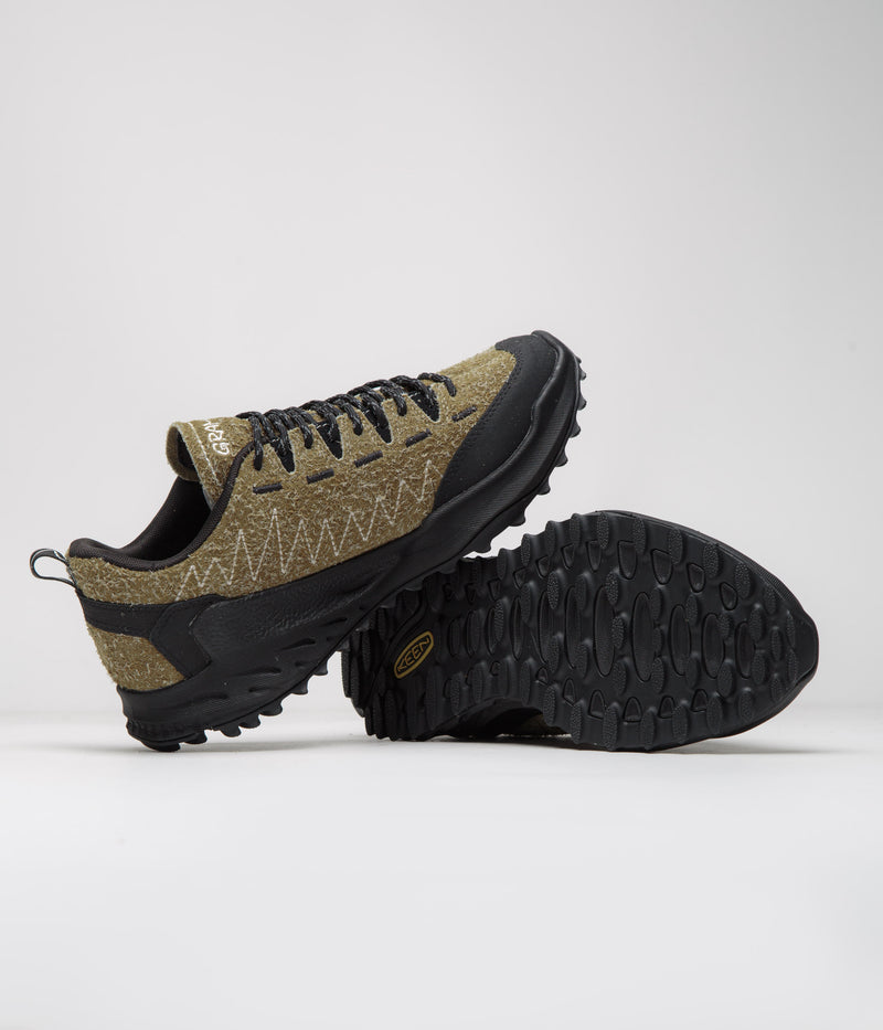 Keen x Gramicci Jasper Zionic Shoes in Gothic Olive and Black