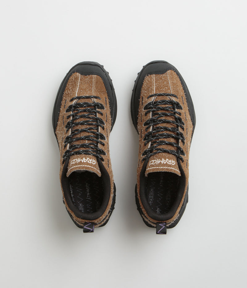 Keen x Gramicci Jasper Zionic Shoes in Sorrel Horse and Black