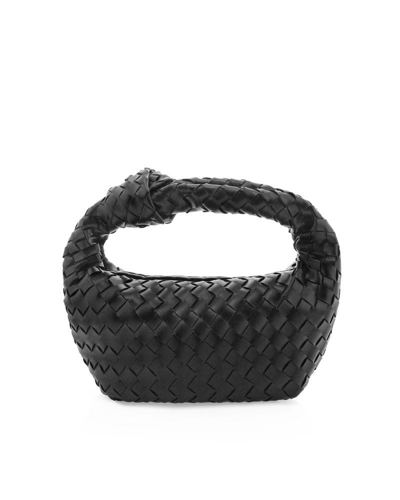 KERI HANDLE BAG - BLACK-Handbags-Billini-Billini