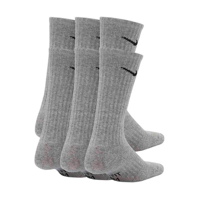Kids' Performance Cushioned Crew Training Socks (6 Pair)