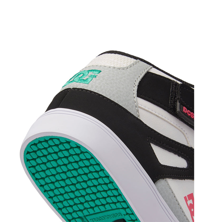 Kids' Pure High-Top Elastic Lace High-Top Shoes - DC Shoes