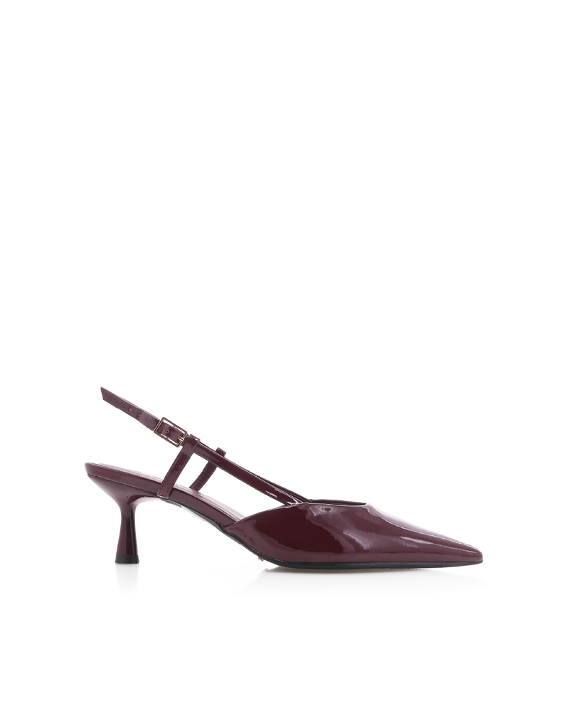 KYRIE - DARK CHERRY PATENT-PUMPS-Billini-Billini
