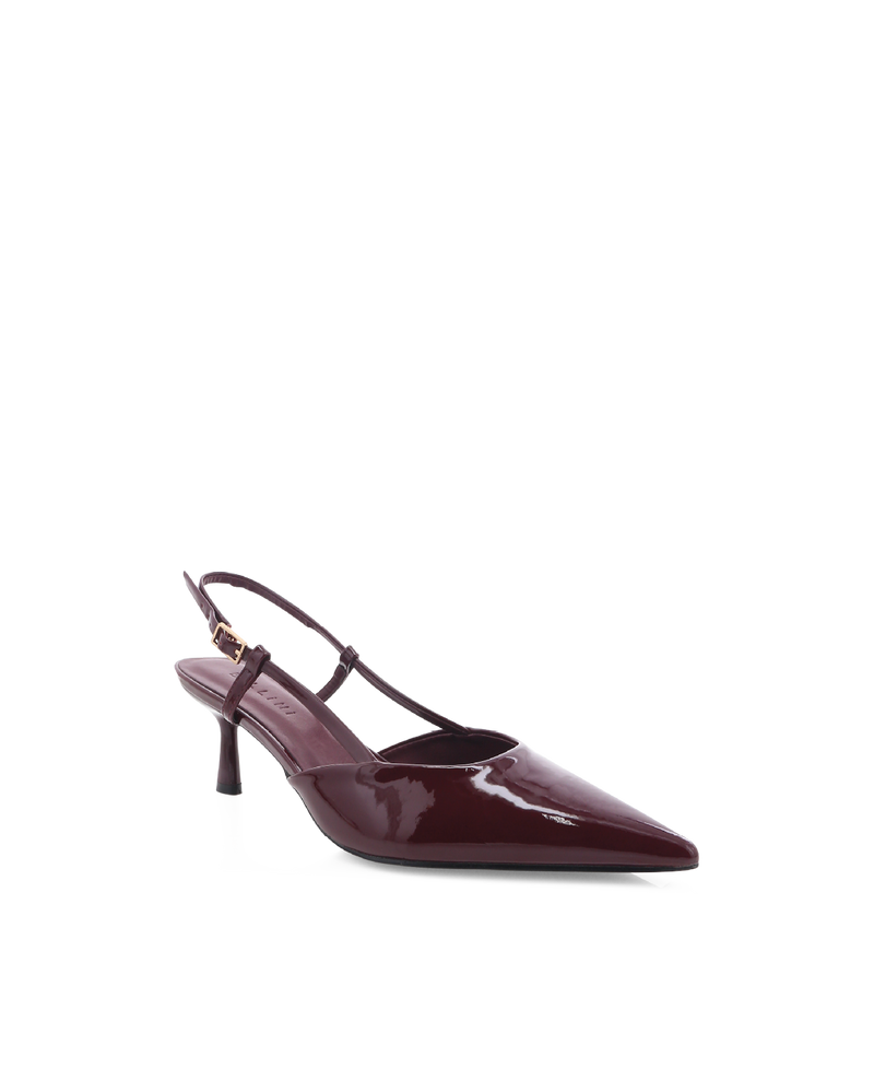 KYRIE - DARK CHERRY PATENT-PUMPS-Billini-Billini