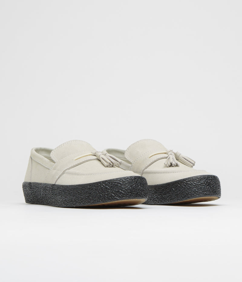 Last Resort AB VM005 Loafer Shoes in White and Black