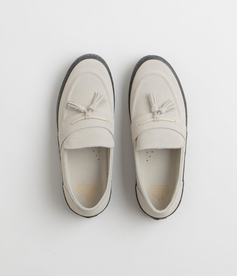 Last Resort AB VM005 Loafer Shoes in White and Black