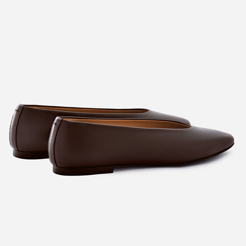 Lena Flats - Full Grain Leather - Women's
