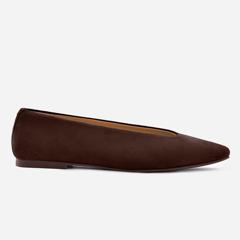 Lena Flats - Suede - Women's