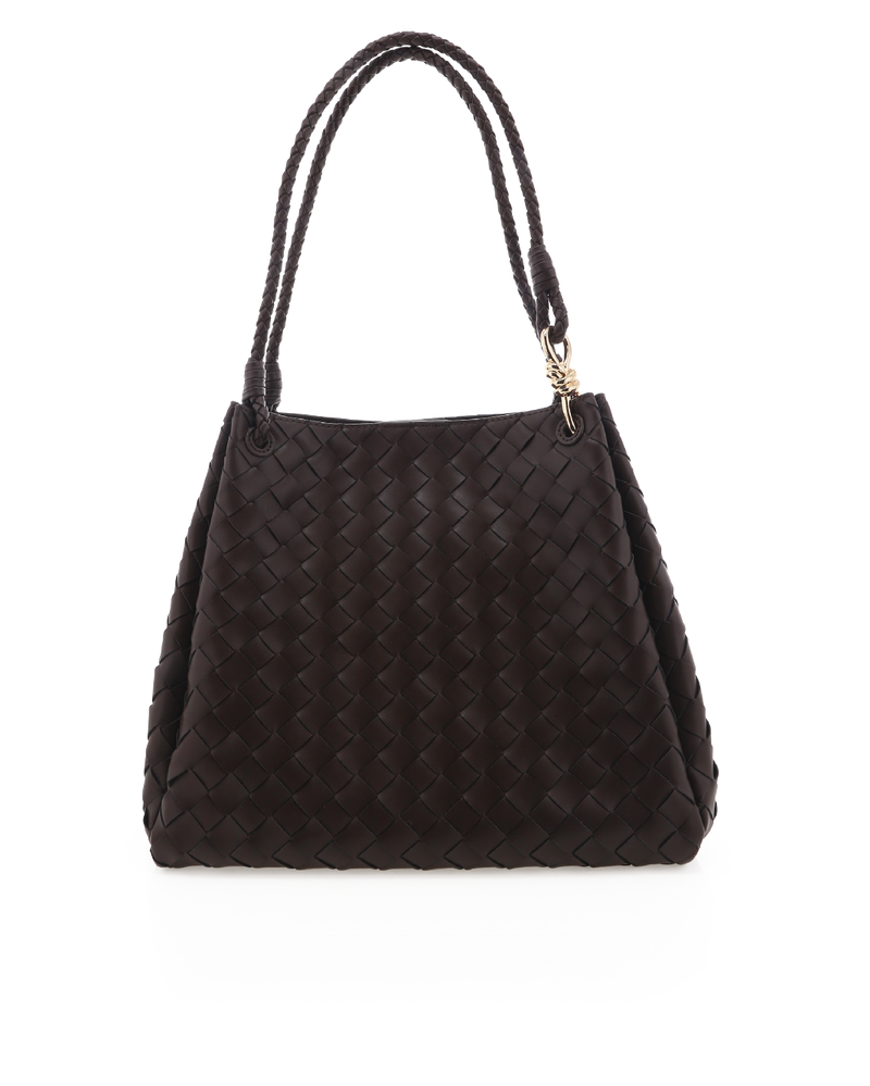 LENI SHOULDER BAG - DARK CACAO-Handbags-Billini-Billini