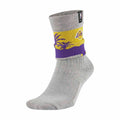 Los Angeles Lakers Courtside NBA Crew Socks