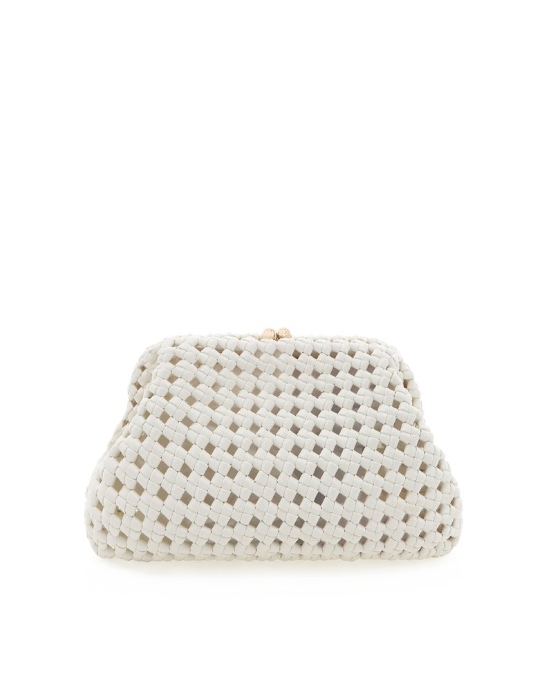 MADELINE CLUTCH BAG - BONE-Handbags-Billini-Billini