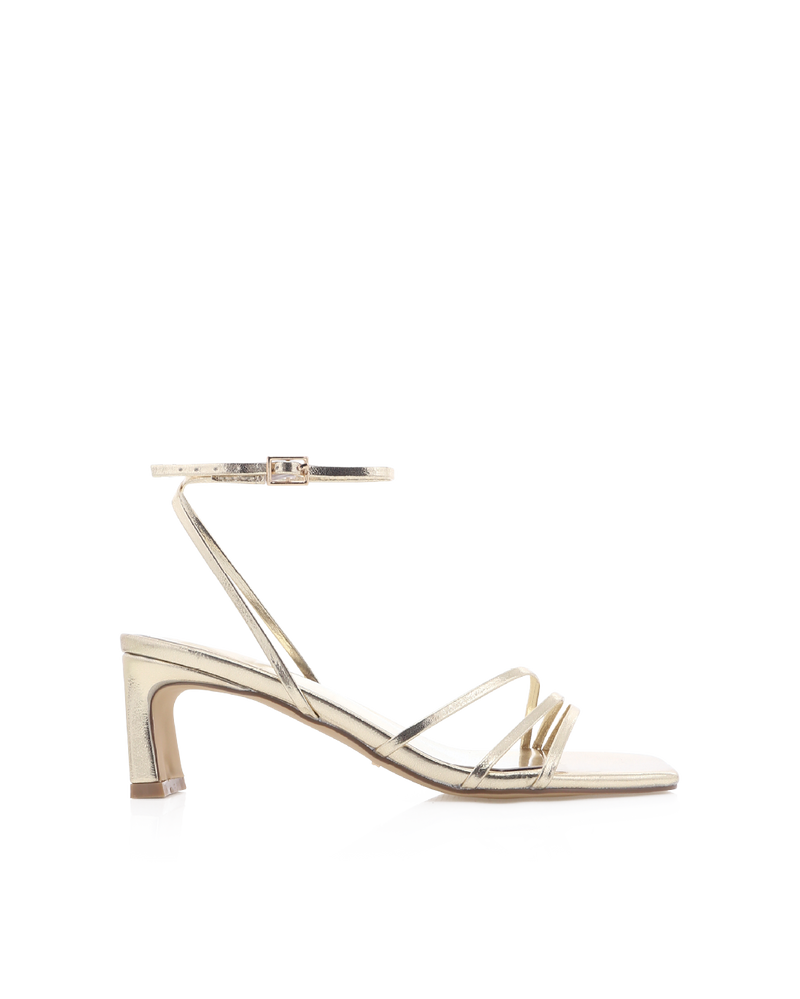 MAELIS - GOLD METALLIC-Heels-Billini-Billini