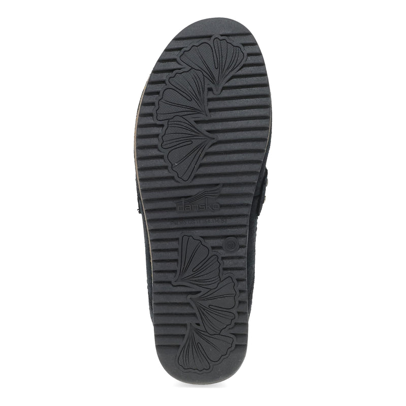 Bottom image of Maggy Clog Black Leather