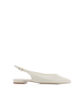 MALANI - BONE SAFFIANO SHINE-Flats-Billini-Billini