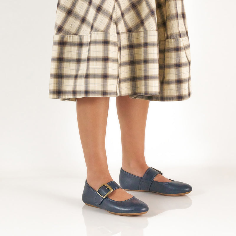 Matilda Navy Leather