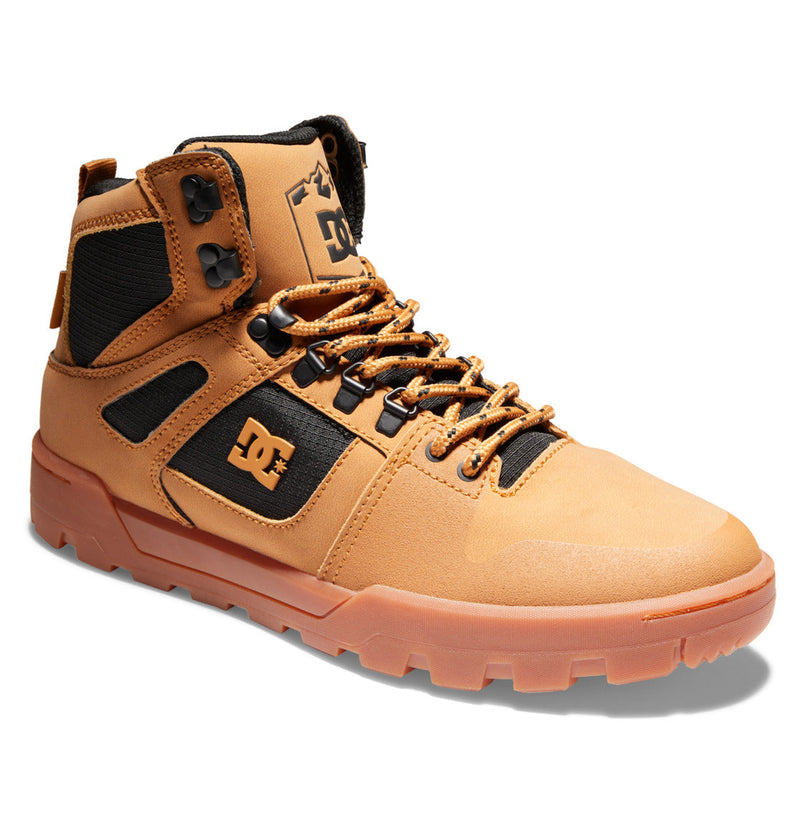 Men's Pure High-Top Water-Resistant Winter Boots - DC Shoes