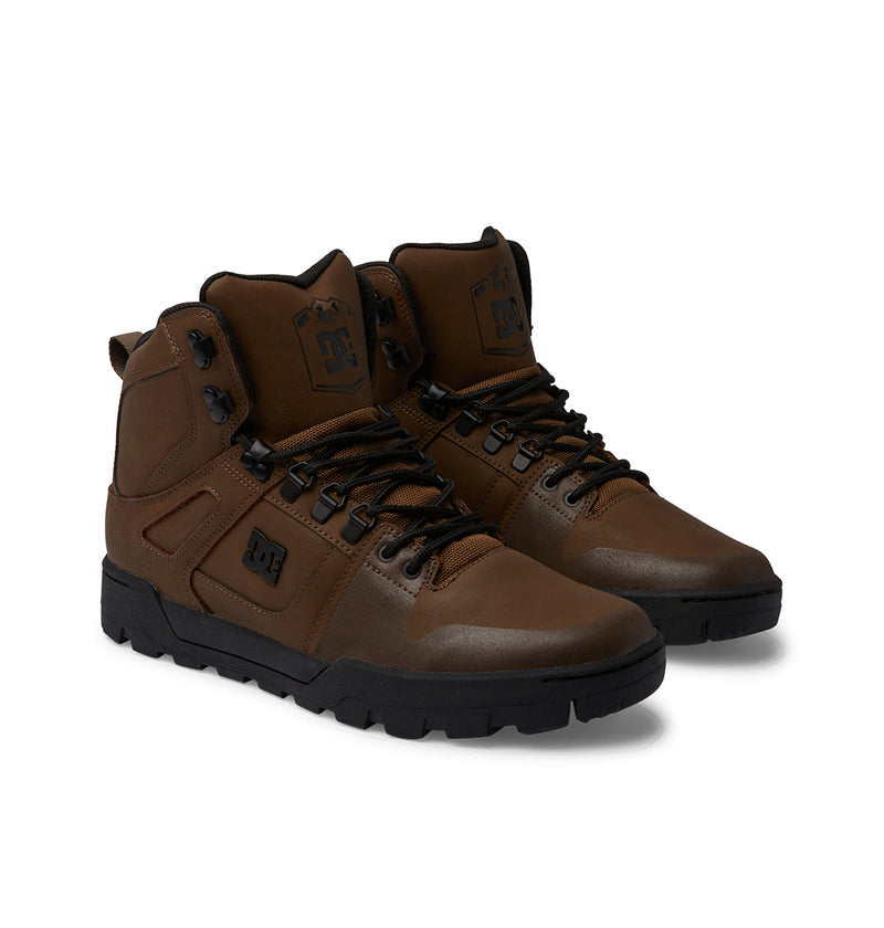 Men's Pure High-Top Water-Resistant Winter Boots - DC Shoes