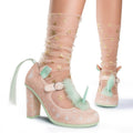 Mesh Star Socks