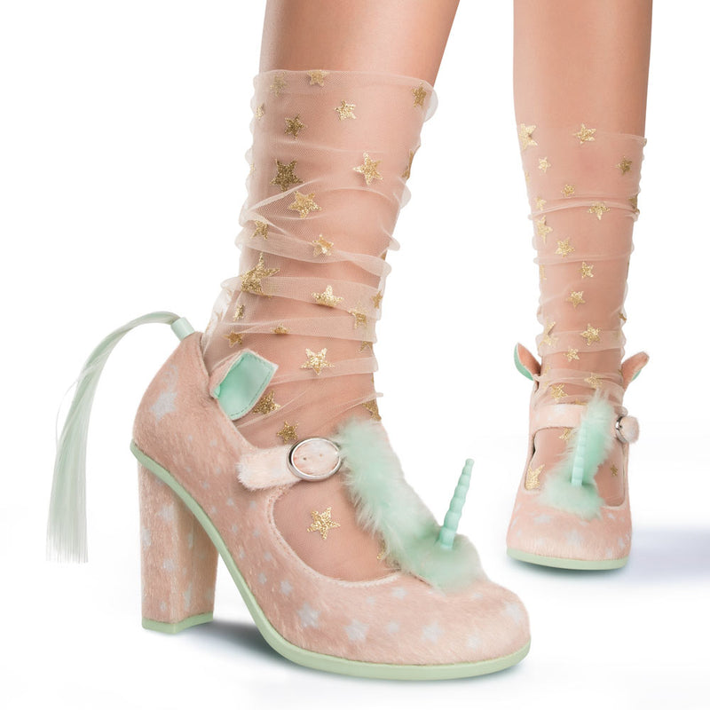 Mesh Star Socks