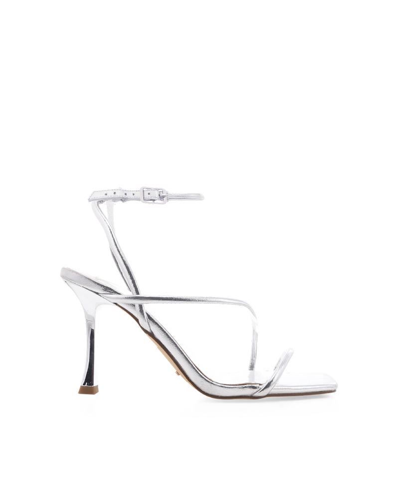 MICHAH - SILVER METALLIC-Heels-Billini-Billini