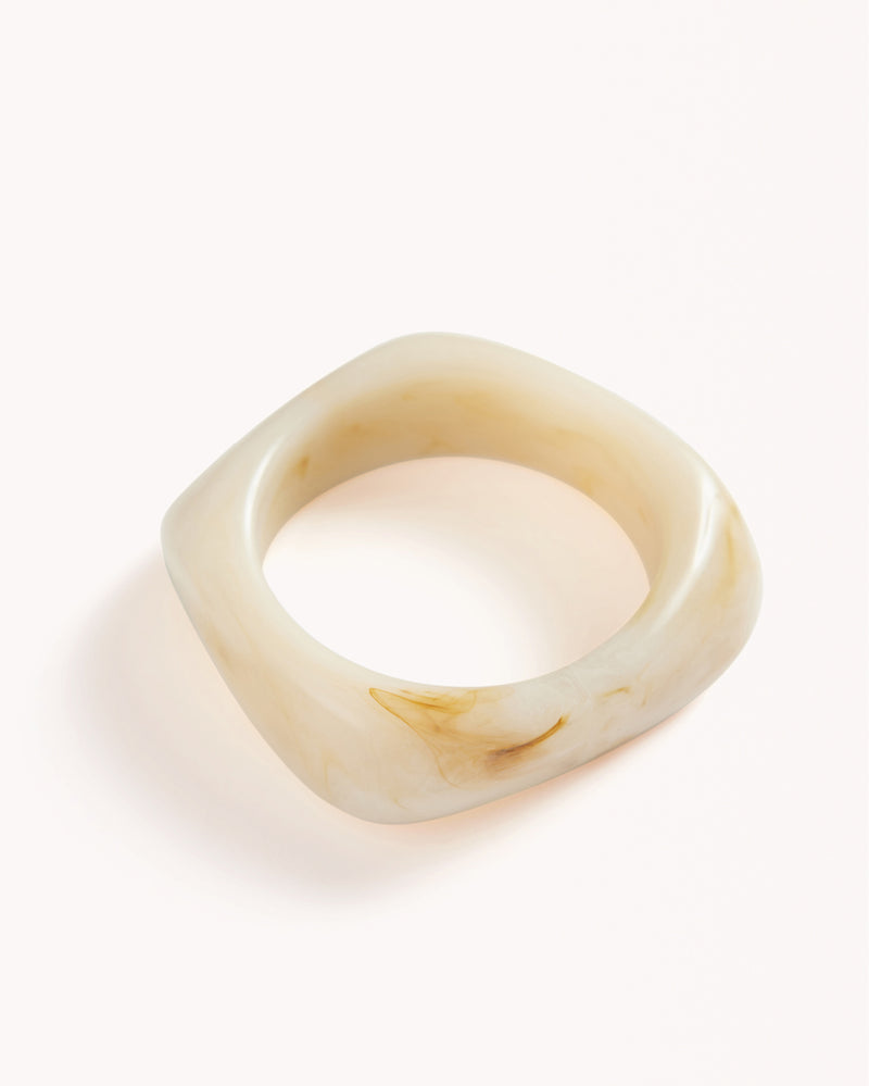 MIRA BANGLE - CREAM TORT-JEWELLERY-Billini-O/S-Billini
