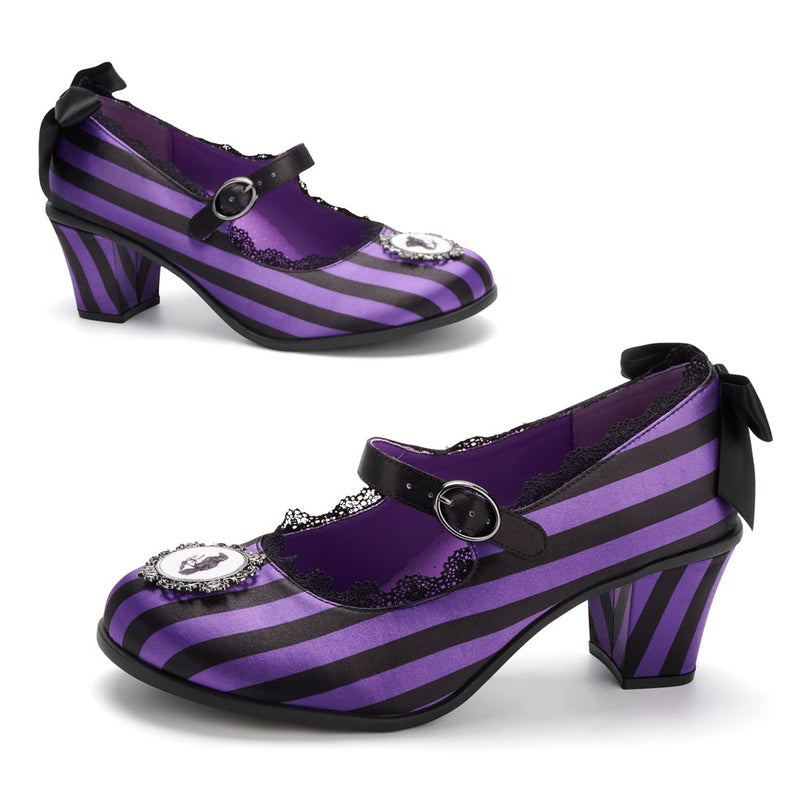 Nevermore Women's Mary Jane Mid Heels
