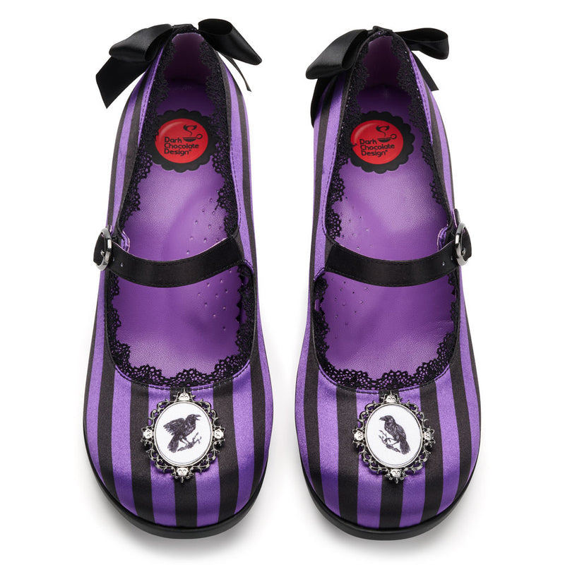 Nevermore Women's Mary Jane Mid Heels