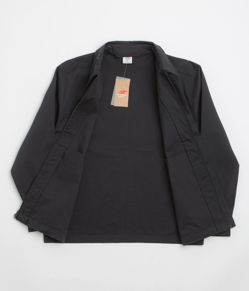 New Balance Numeric Coaches Twill Jacket in Black