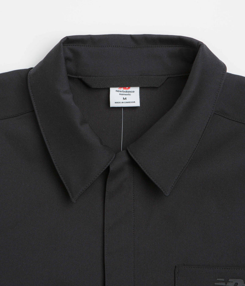 New Balance Numeric Coaches Twill Jacket in Black