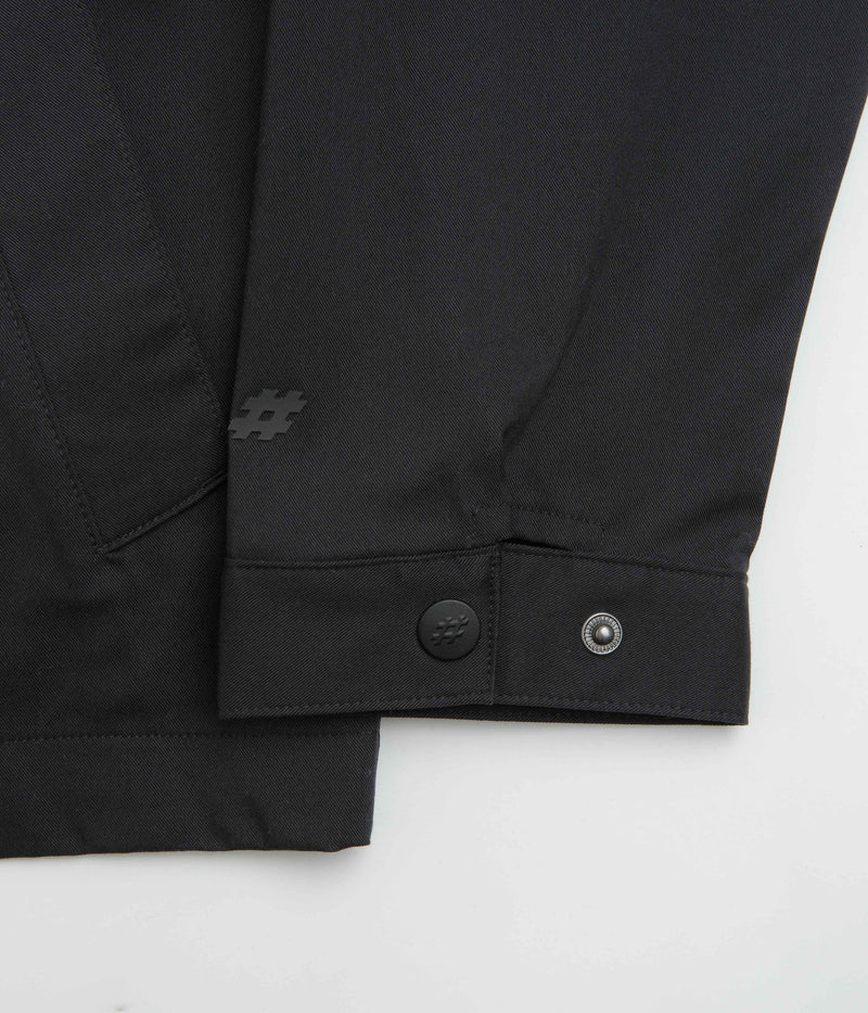 New Balance Numeric Coaches Twill Jacket in Black