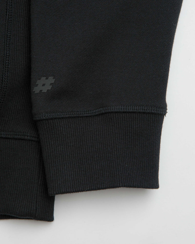 New Balance Numeric French Terry Hoodie in Black