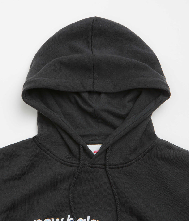 New Balance Numeric Logo Hoodie in Black