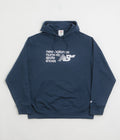 New Balance Numeric Logo Hoodie in Navy