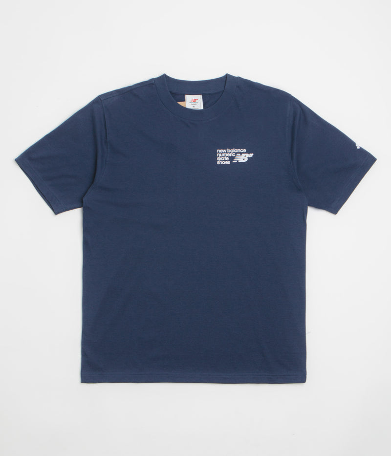 New Balance Numeric Small Logo T-Shirt in Navy