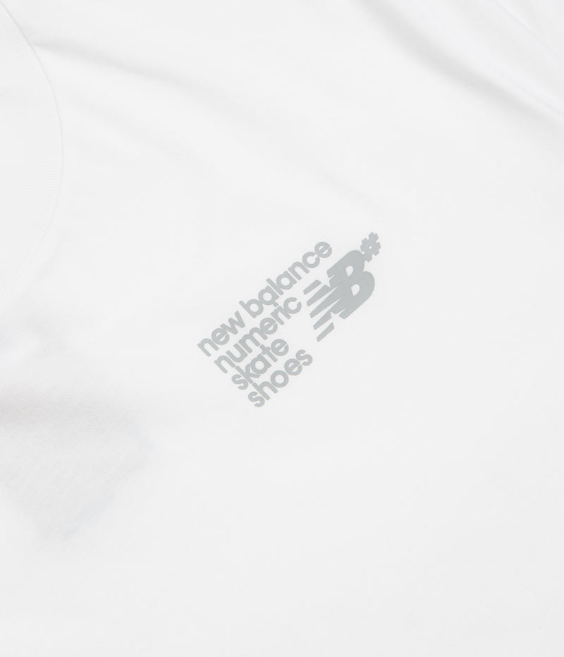 New Balance Numeric Small Logo T-Shirt in White
