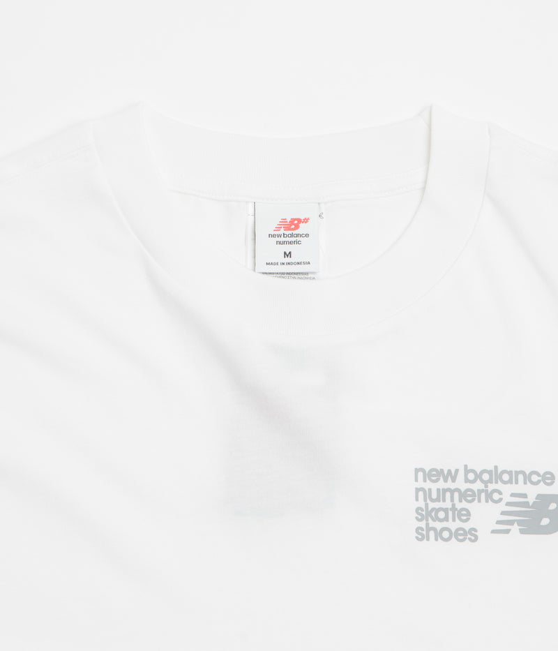 New Balance Numeric Small Logo T-Shirt in White