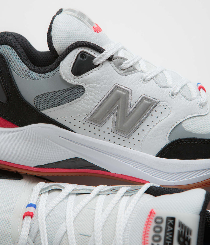 New Balance Numeric x Tiago Lemos Kawhi IV Shoes in White and Black