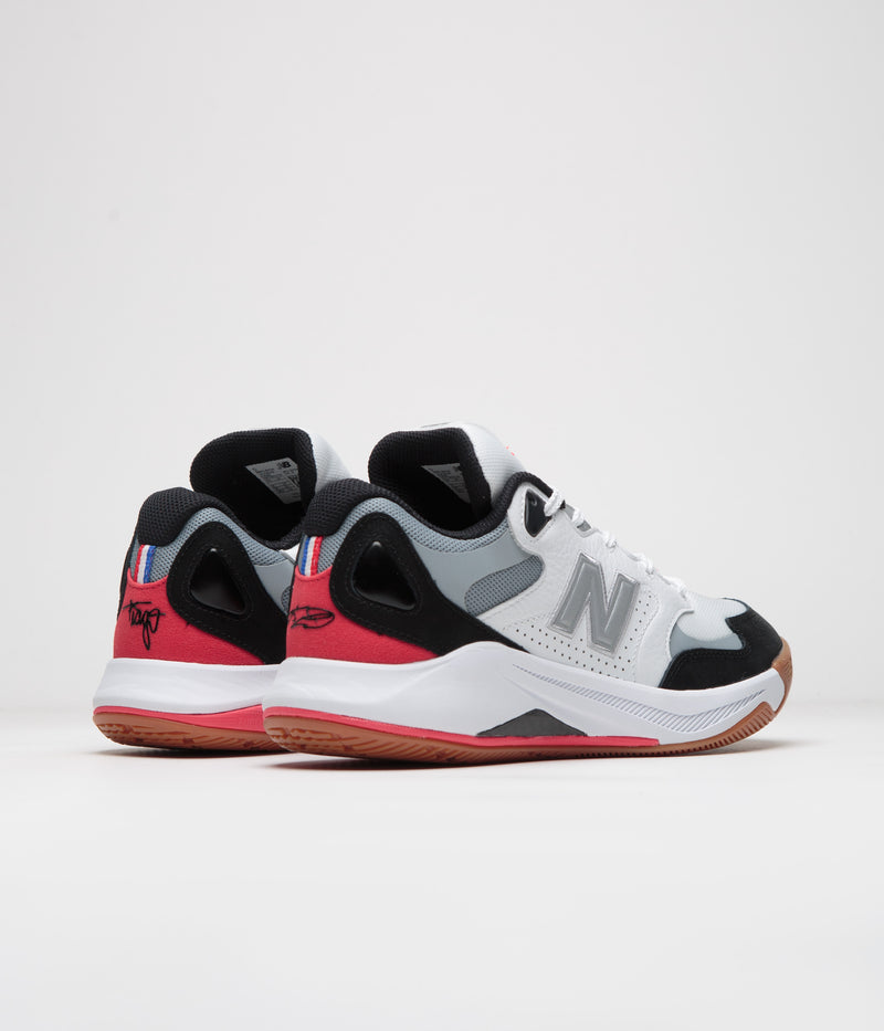 New Balance Numeric x Tiago Lemos Kawhi IV Shoes in White and Black