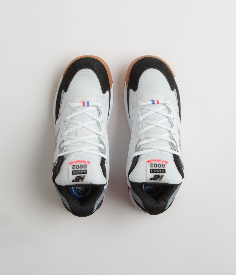 New Balance Numeric x Tiago Lemos Kawhi IV Shoes in White and Black