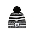 NEW ORLEANS SAINTS NFL SIDELINE HOME COLD WEATHER SPORT KNIT BLACK/WHITE
